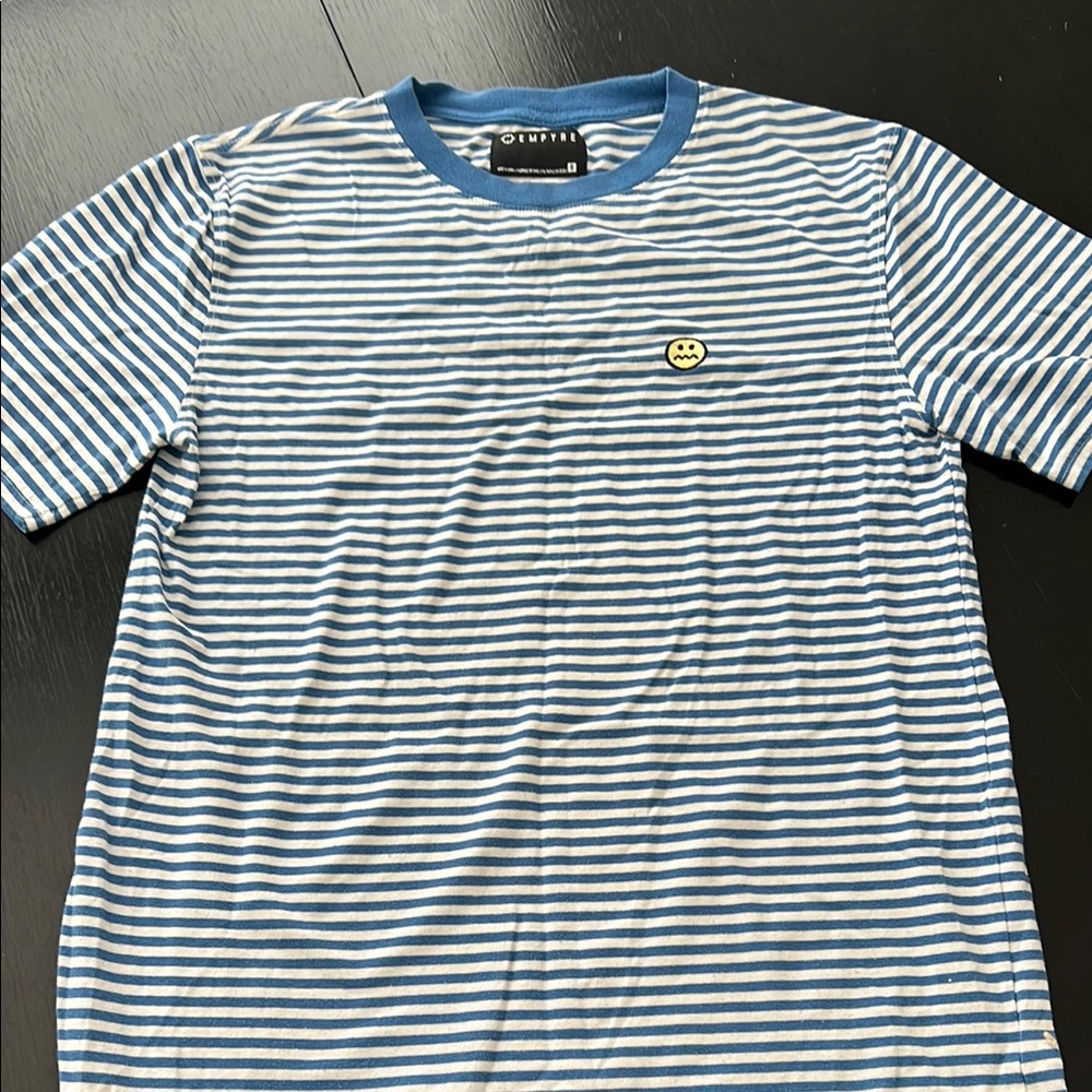 Empyre Men’s Blue Striped Shirt